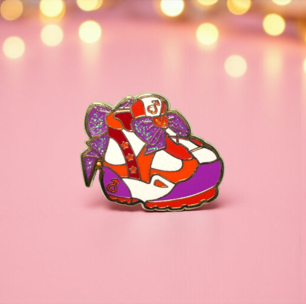 Moonie Shoes Enamel Pin