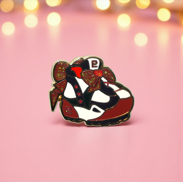 Moonie Shoes Enamel Pin