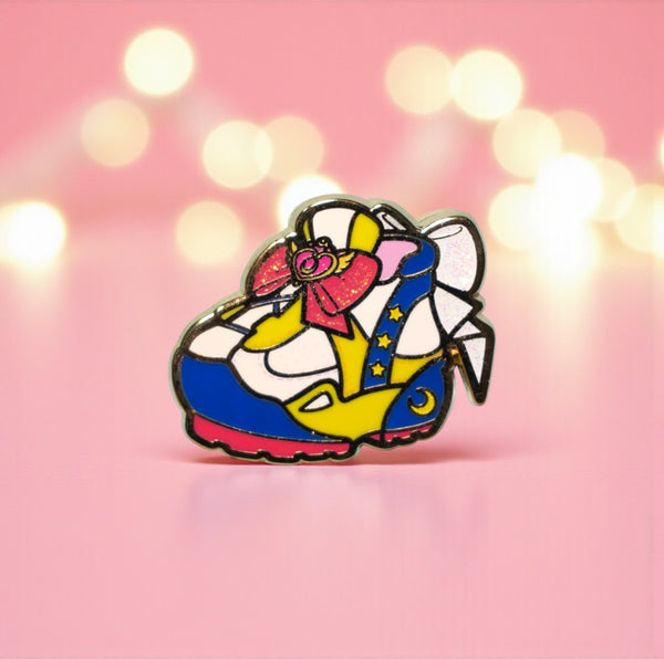 Moonie Shoes Enamel Pin
