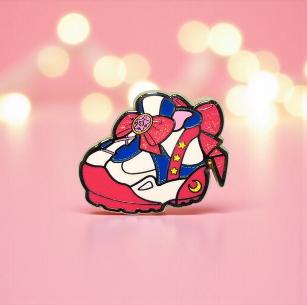 Moonie Shoes Enamel Pin
