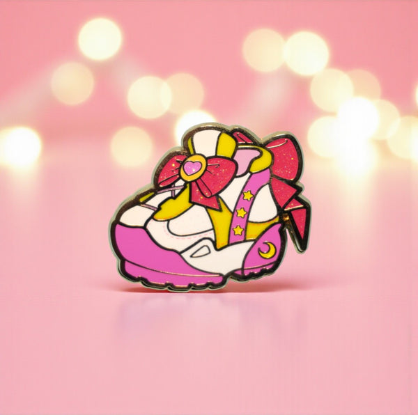 Moonie Shoes Enamel Pin