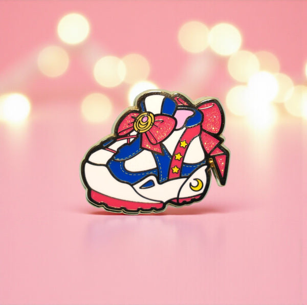 Moonie Shoes Enamel Pin