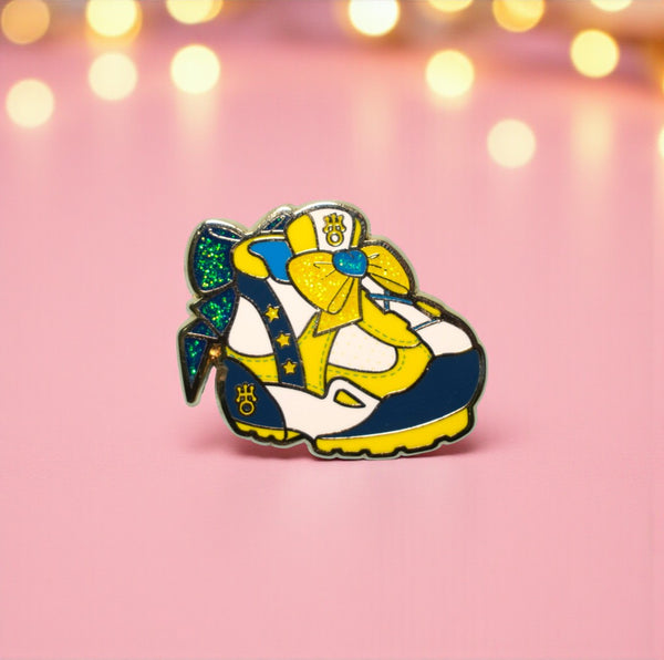 Moonie Shoes Enamel Pin