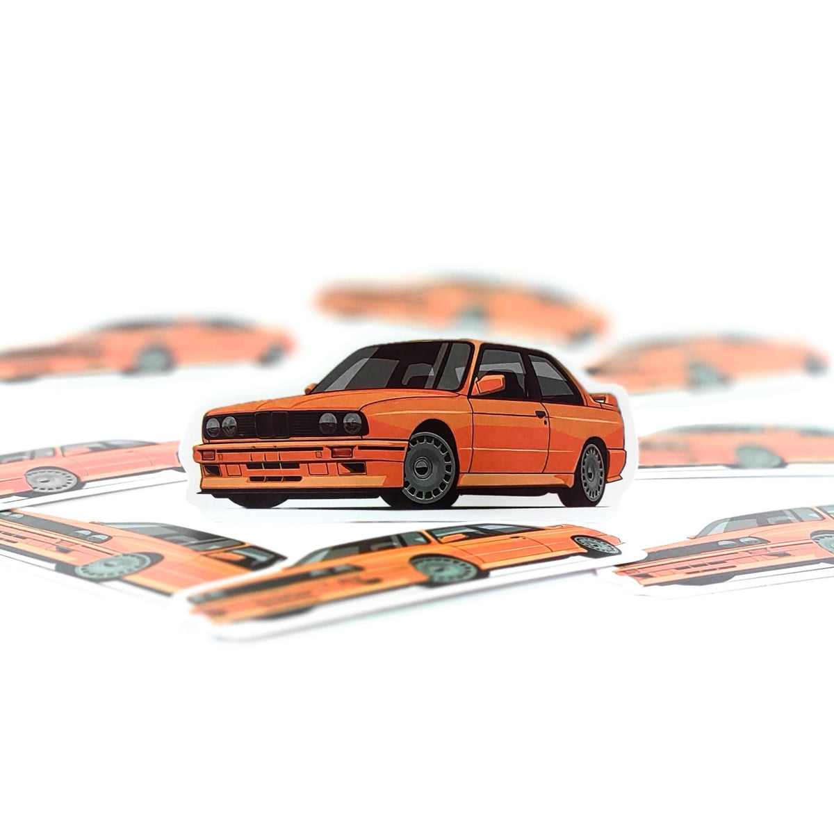 BMW E30 M3 orange