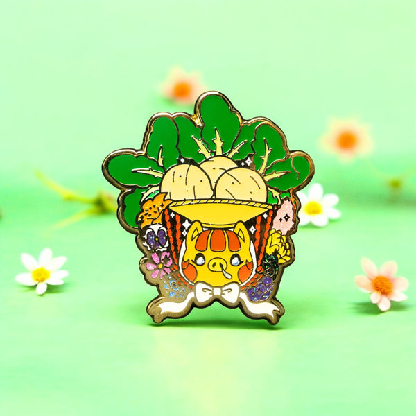 Daisy Mae Head Enamel Pin