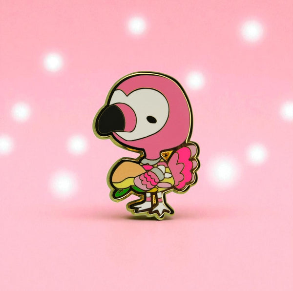 Flora Enamel Pin