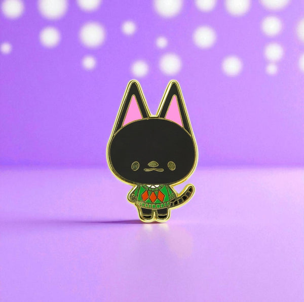 Kiki Enamel Pin