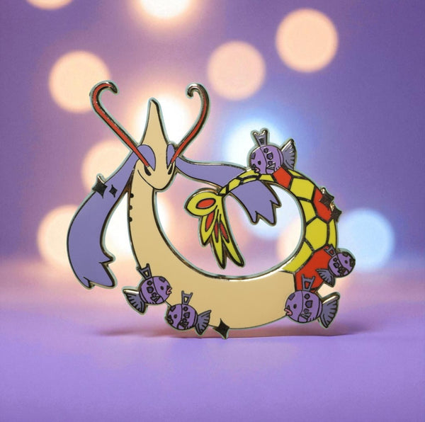 Shiny Milotic Enamel Pin