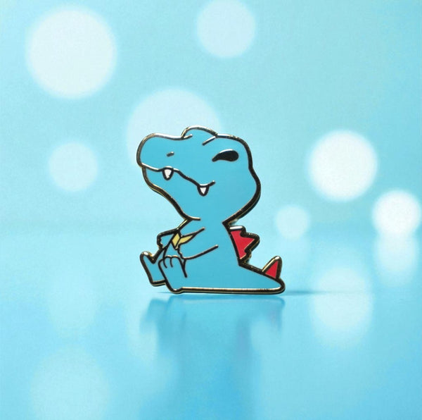 Totodile Enamel Pin