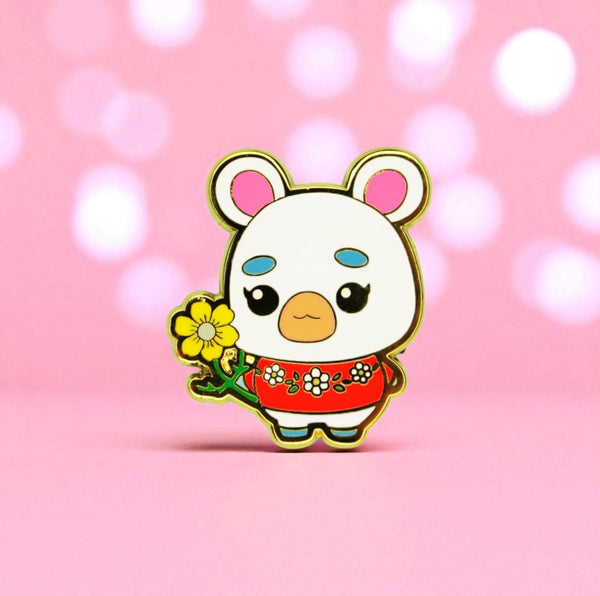 Flurry Enamel Pin