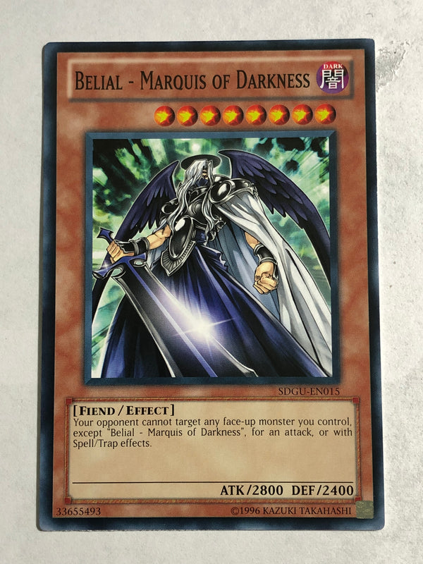 BELIAL, MARQUIS OF DARKNESS
