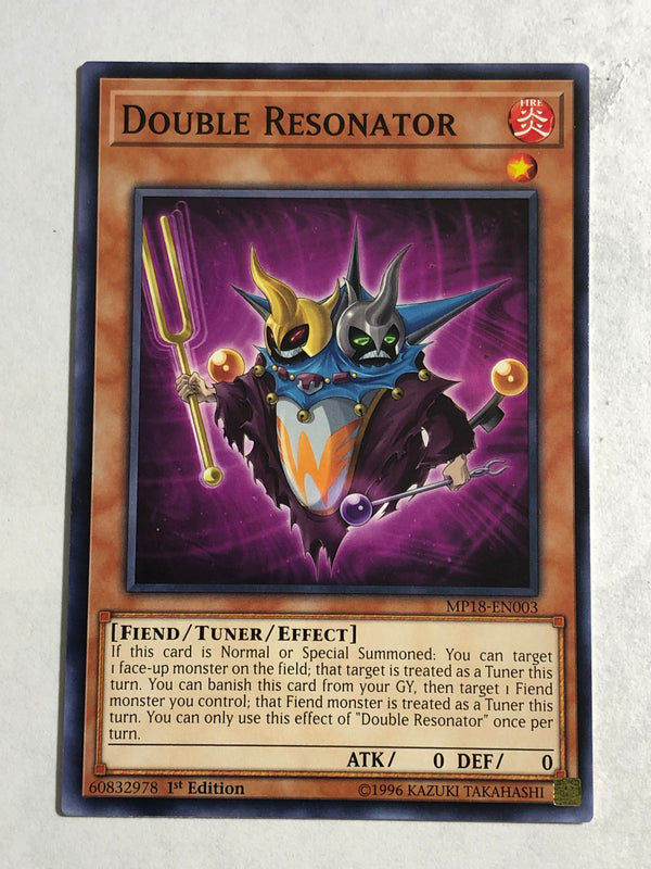 DOUBLE RESONATOR