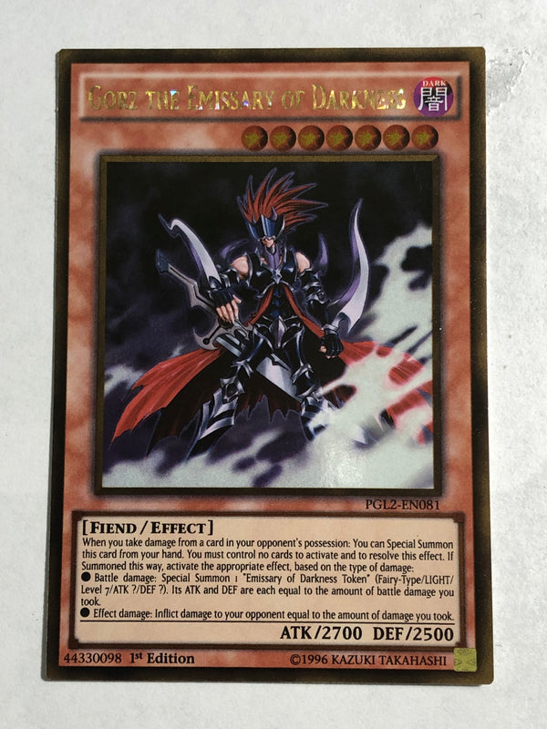 GORZ THE EMISSARY OF DARKNESS