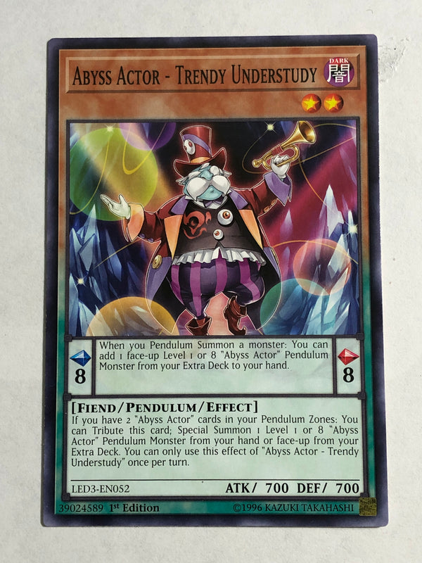 ABYSS ACTOR - TRENDY UNDERSTUDY