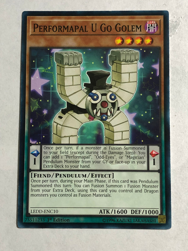 PERFORMAPAL U GO GOLEM