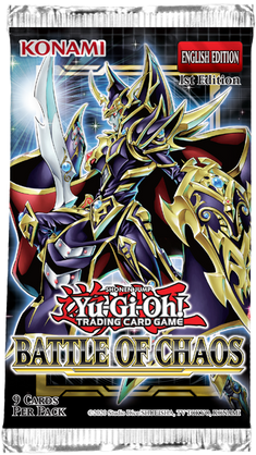 YU-GI-OH! TCG: BATTLE OF CHAOS BOOSTER PACK 1ST EDITION