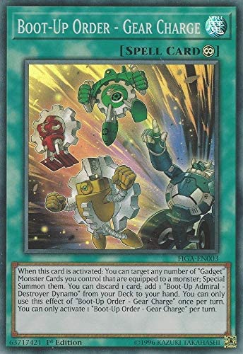 BOOT-UP ORDER - GEAR CHARGE