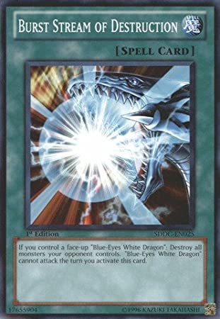 BURST STREAM OF DESTRUCTION