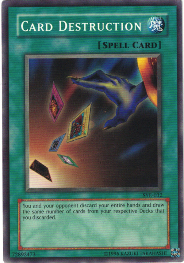 CARD DESTRUCTION