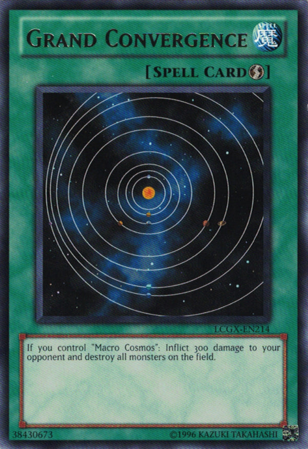 GRAND CONVERGENCE