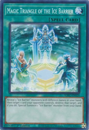 MAGIC TRIANGLE OF THE ICE BARRIER