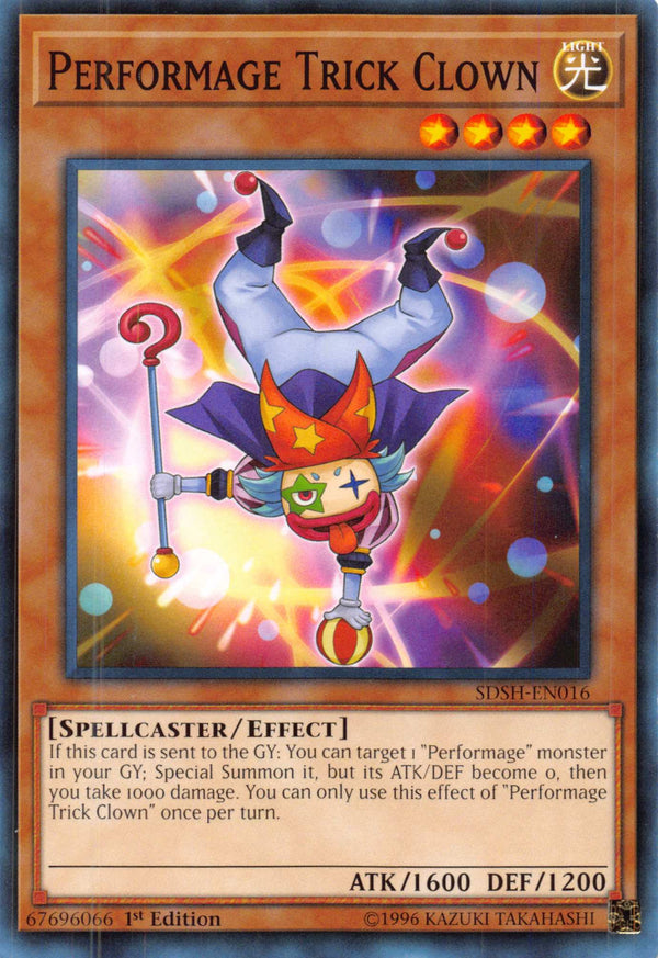 PERFORMAGE TRICK CLOWN
