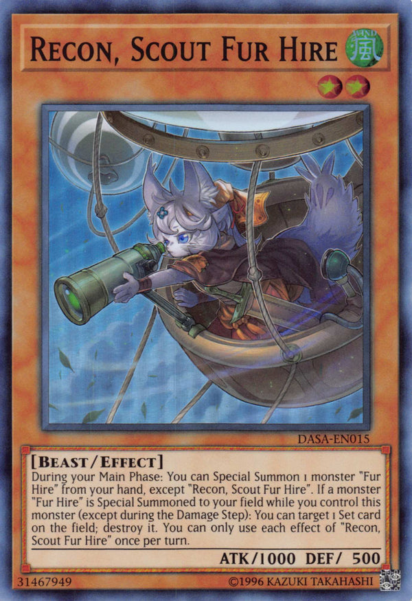 RECON, SCOUT FUR HIRE