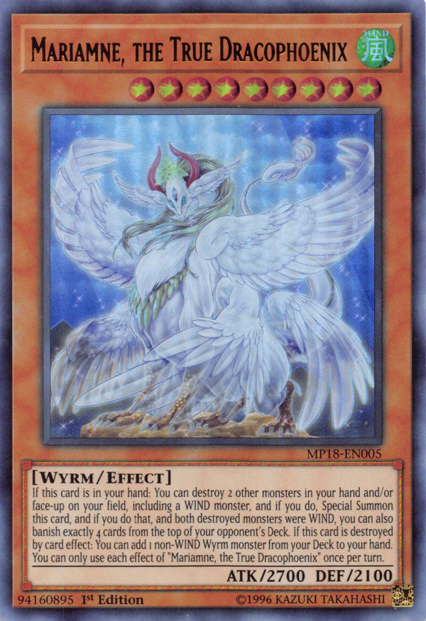 MARIAMNE, THE TRUE DRACOPHOENIX