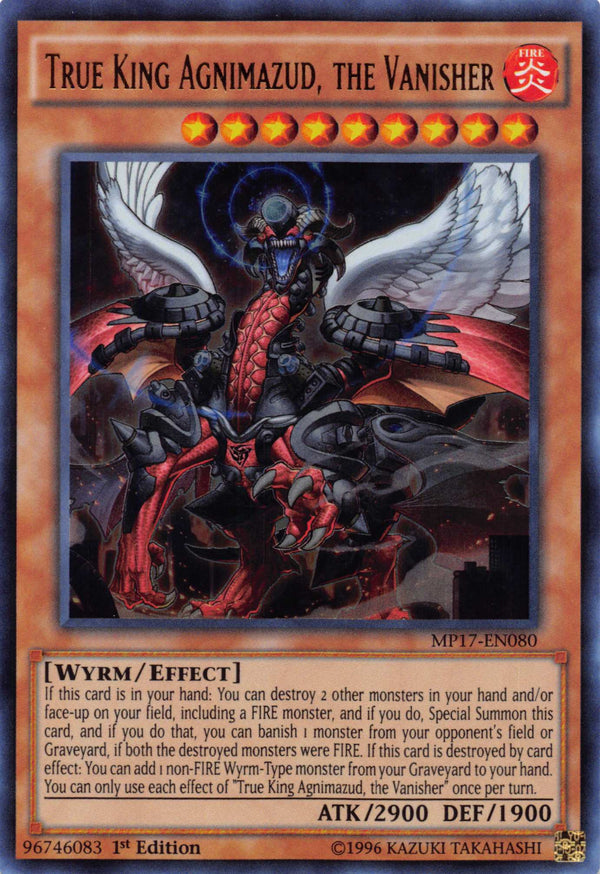 TRUE KING AGNIMAZUD, THE VANISHER
