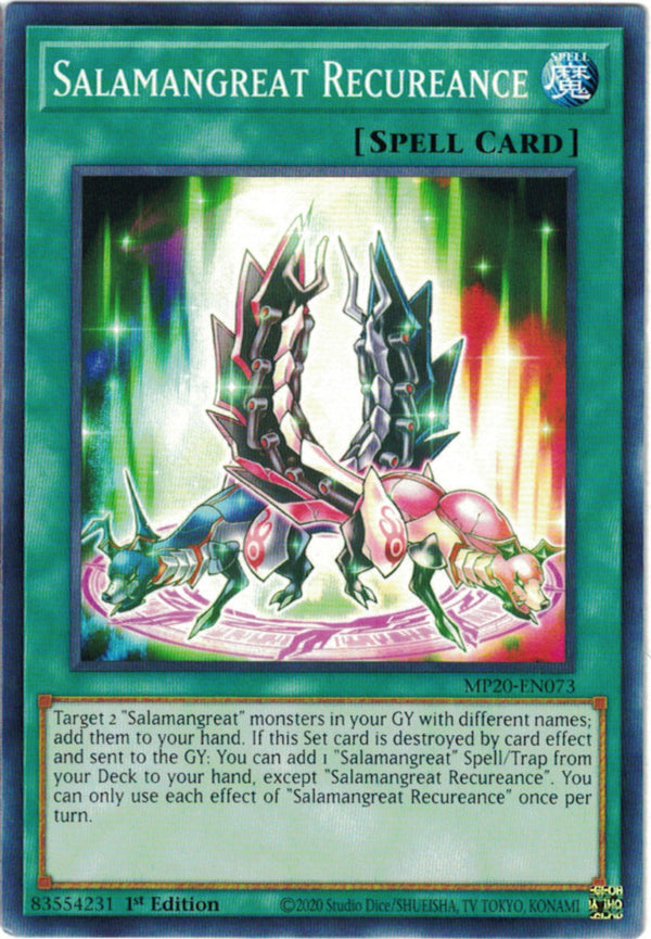 SALAMANGREAT RECUREANCE