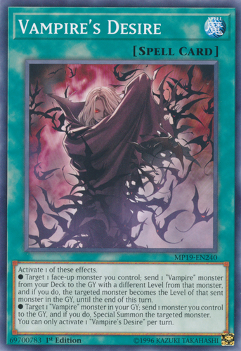 VAMPIRE'S DESIRE